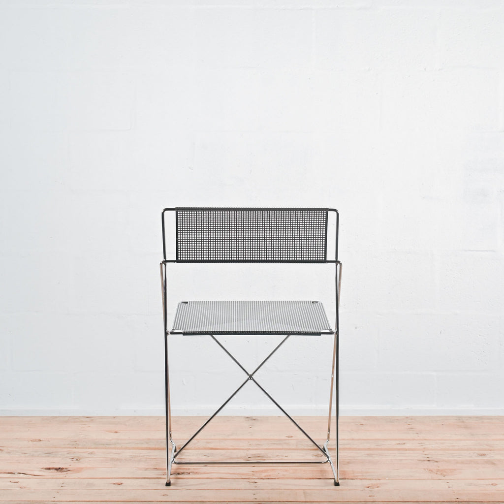 HAY X-Line Chrome Outdoor Chair | Re-Lived