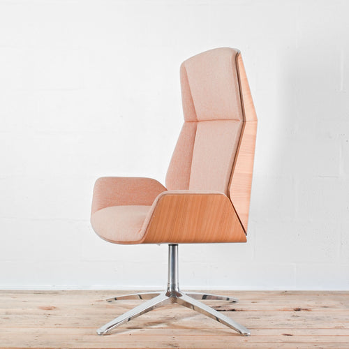 Boss Kruze High Back Chair - Fabric | Re-Lived