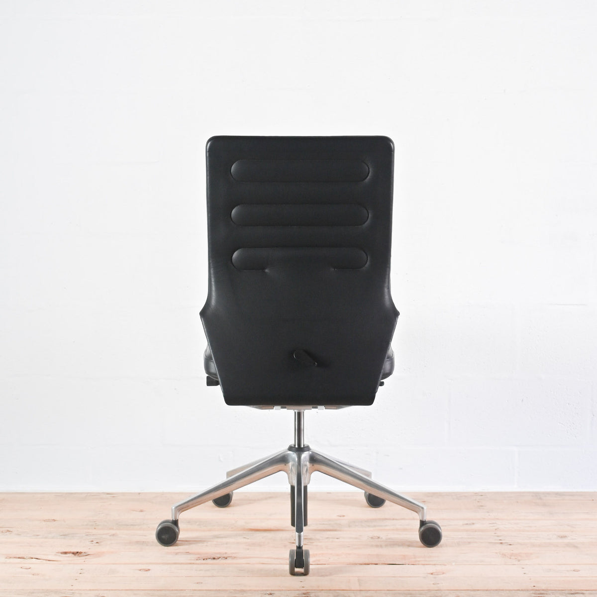 Vitra AC4 Leather Office Chair, No Arms | Re-Lived