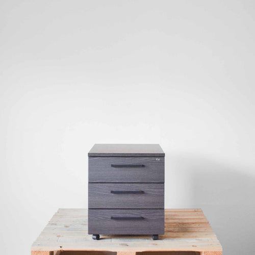 Elite Low Mobile Desk 3 Drawer Pedestal | Re-Lived