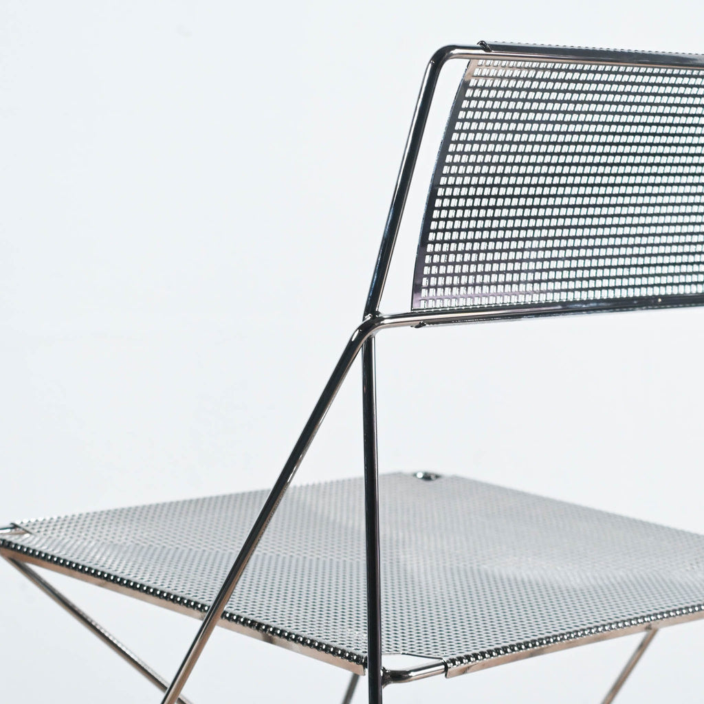 HAY X-Line Chrome Outdoor Chair | Re-Lived