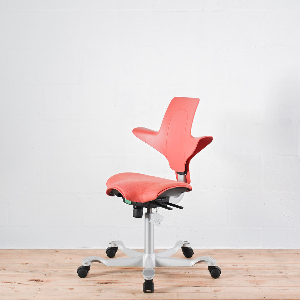 HAG Capisco Puls 8020 Rosehip Office Chair | Re-Lived