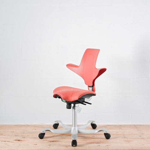 HAG Capisco Puls 8020 Rosehip Office Chair | Re-Lived