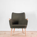 Carl Hansen CH71 Lounge Chair - Clara Fabric | Re-Lived