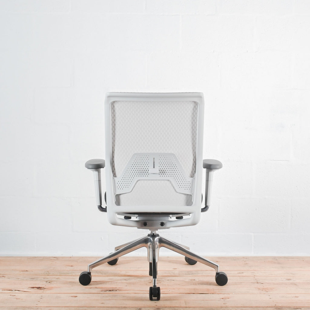Vitra ID Mesh Soft Grey Office Chair | Re-Lived
