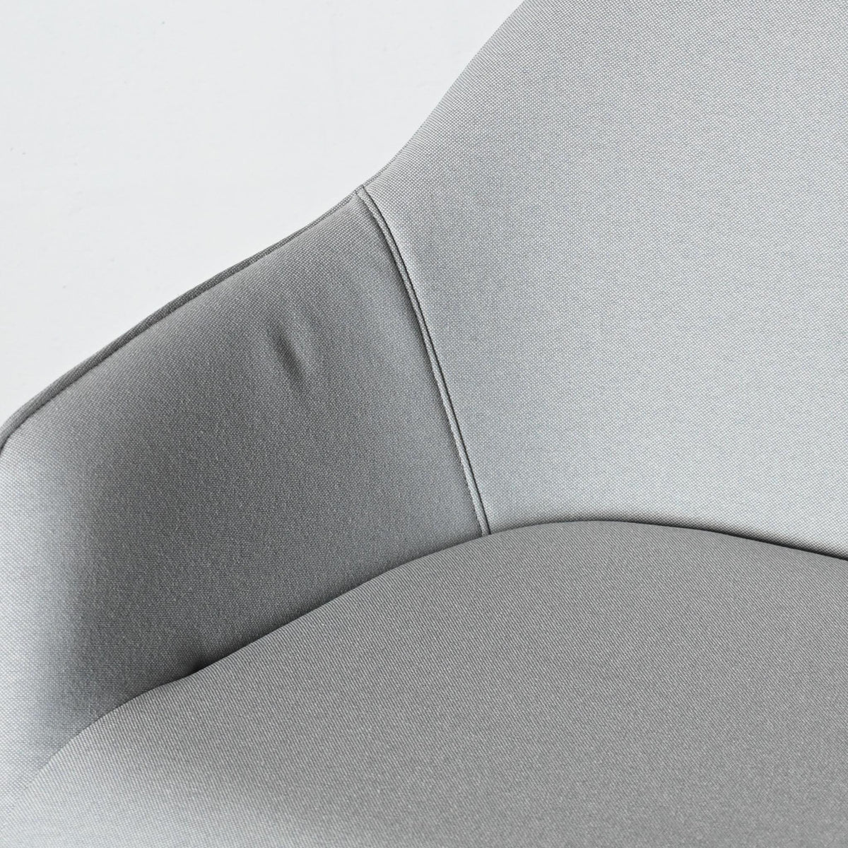 Vitra Softshell Armchair 4 Leg Base Plano Grey / Stone | Re-Lived