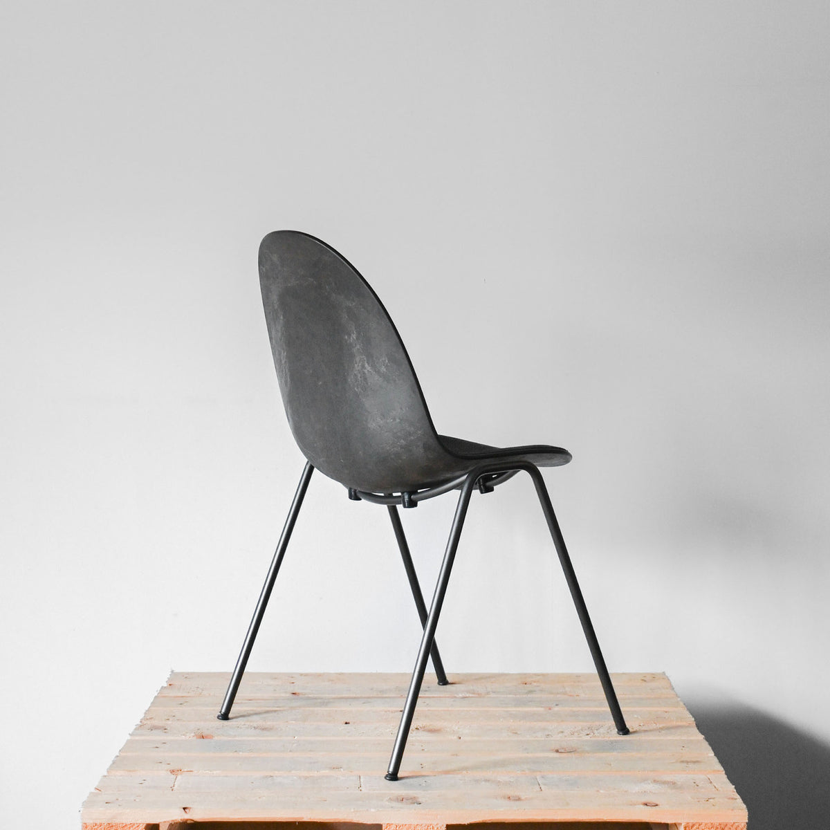 Mater Eternity Black Upholstered Side Chair | Re-Lived