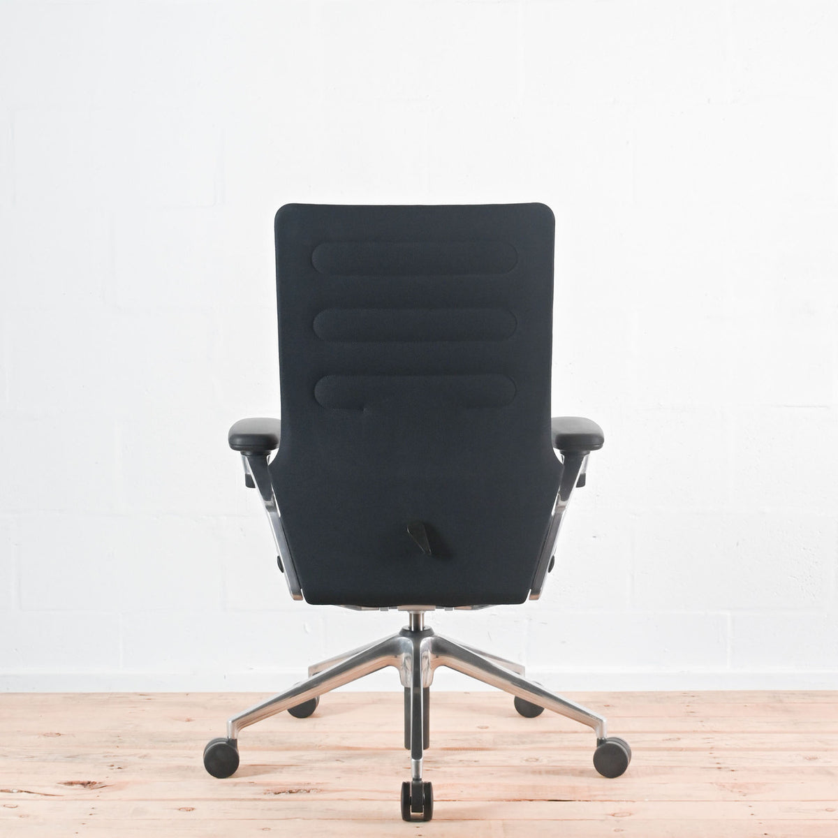 Vitra AC4 Black Fabric Office Chair, 3D Arms | Re-Lived