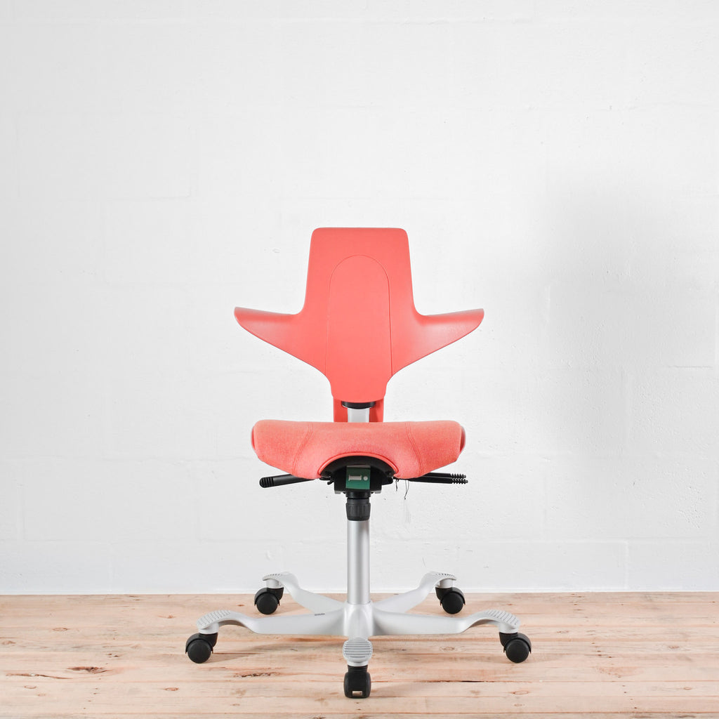HAG Capisco Puls 8020 Rosehip Office Chair | Re-Lived