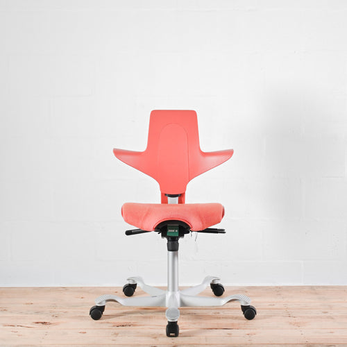 HAG Capisco Puls 8020 Rosehip Office Chair | Re-Lived