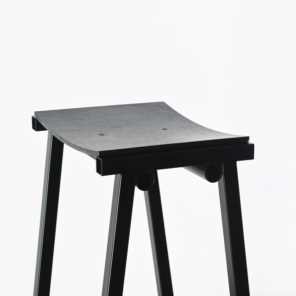 HAY Taburete 8 Bar Stool Black 75 cm | Re-Lived