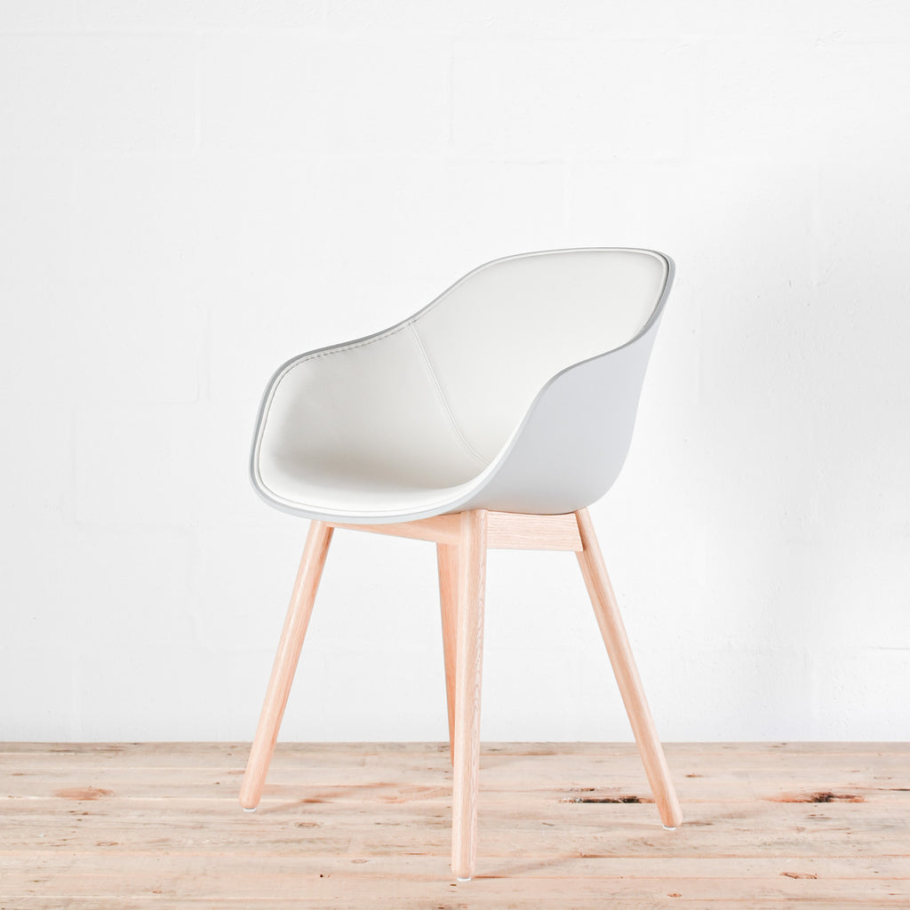 HAY AAC 212 Leather Upholstered Chair | Re-Lived