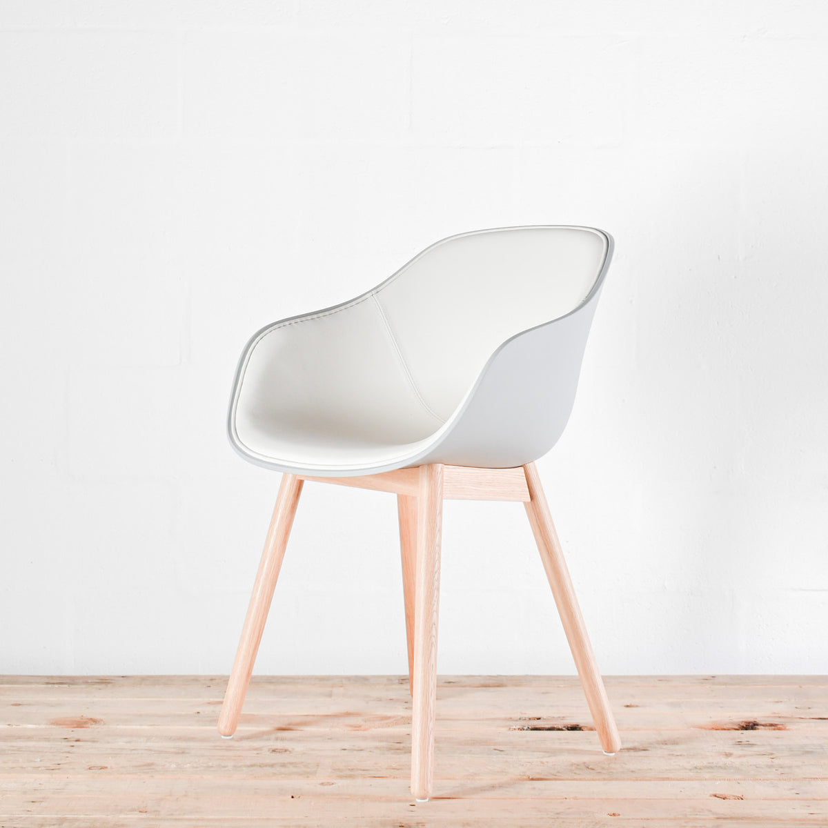 HAY AAC 212 Leather Upholstered Chair | Re-Lived