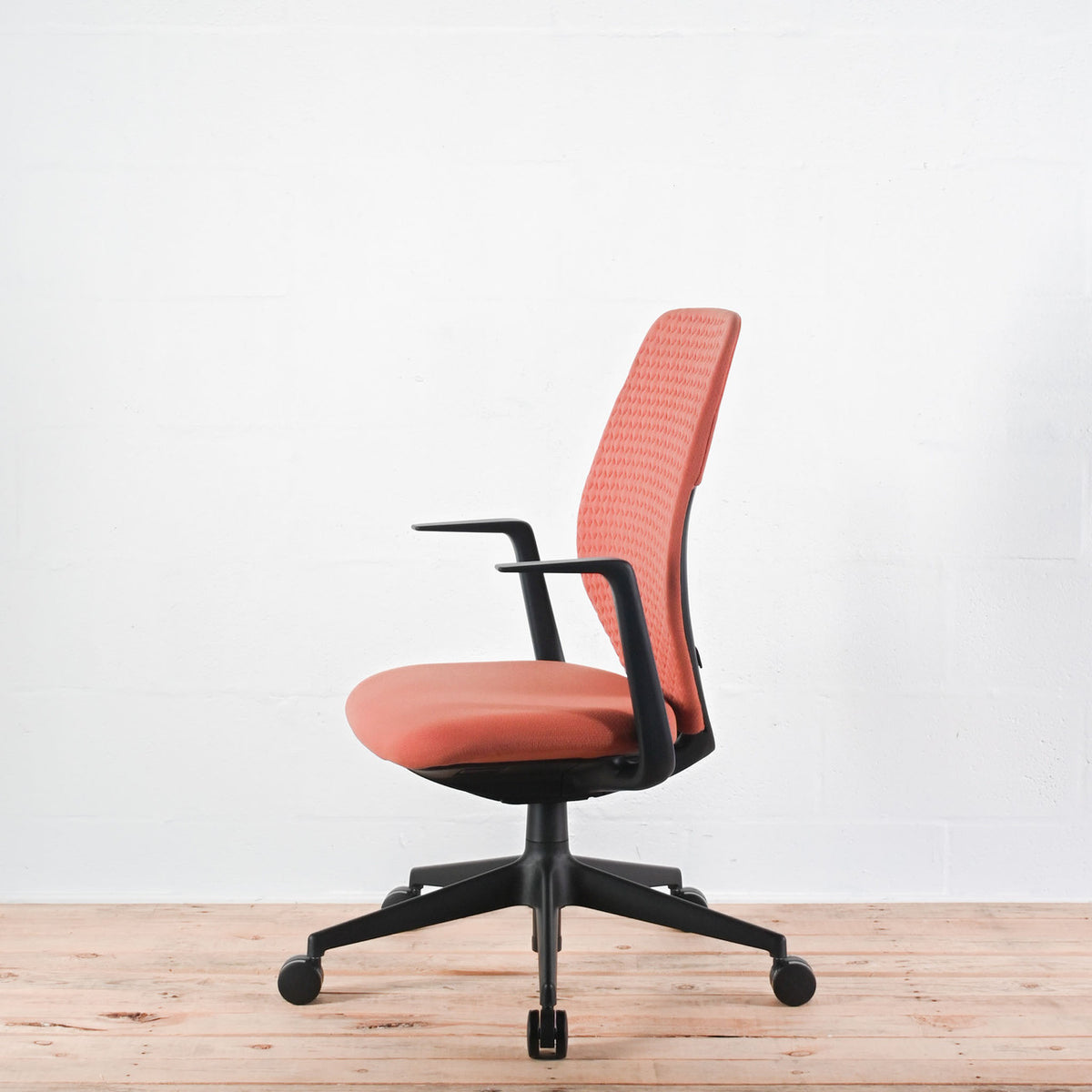 Vitra ACX Soft Chair Terracotta Fabric | Re-Lived