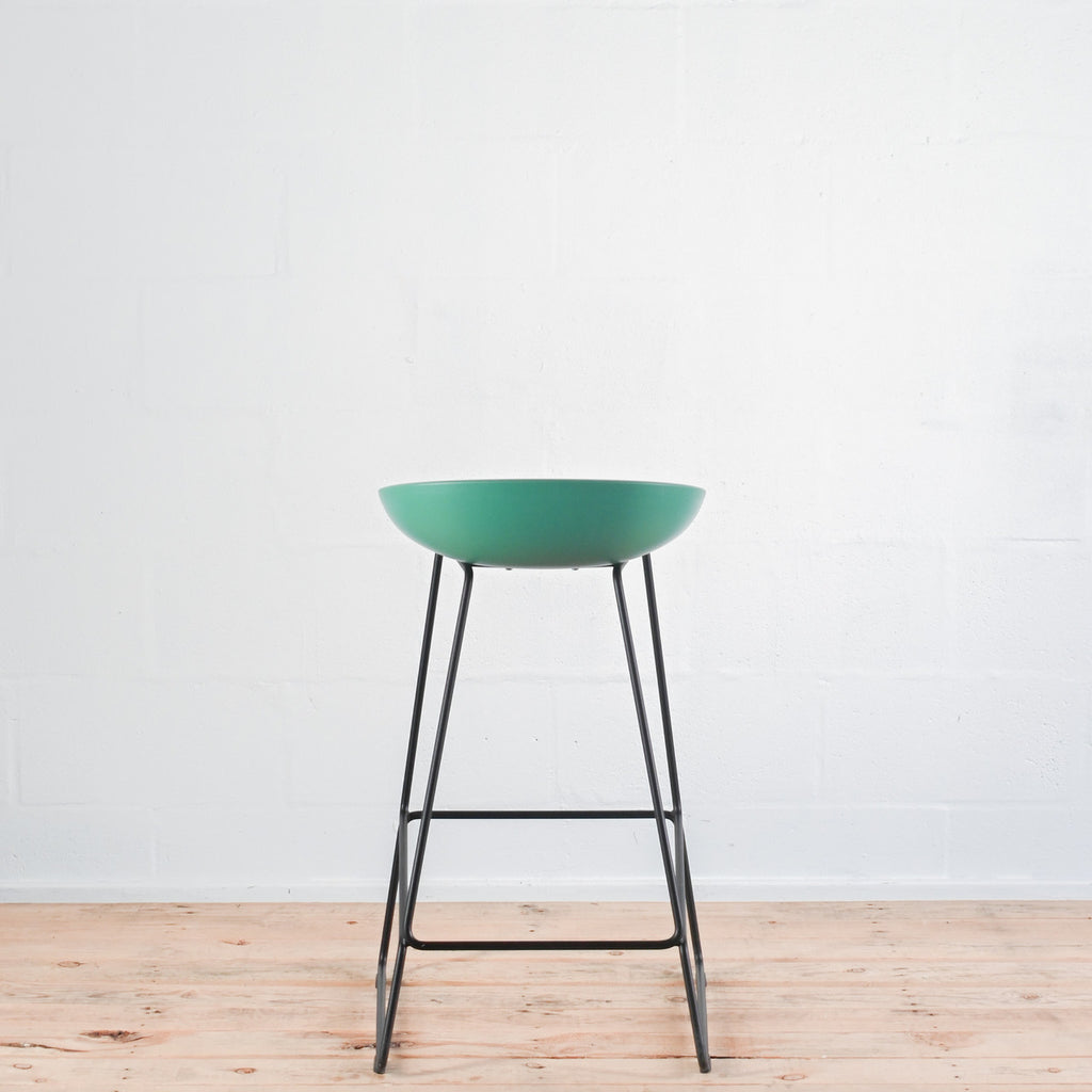 HAY About A Stool AAS 38, Teal Green, No Upholstery | Re-Lived