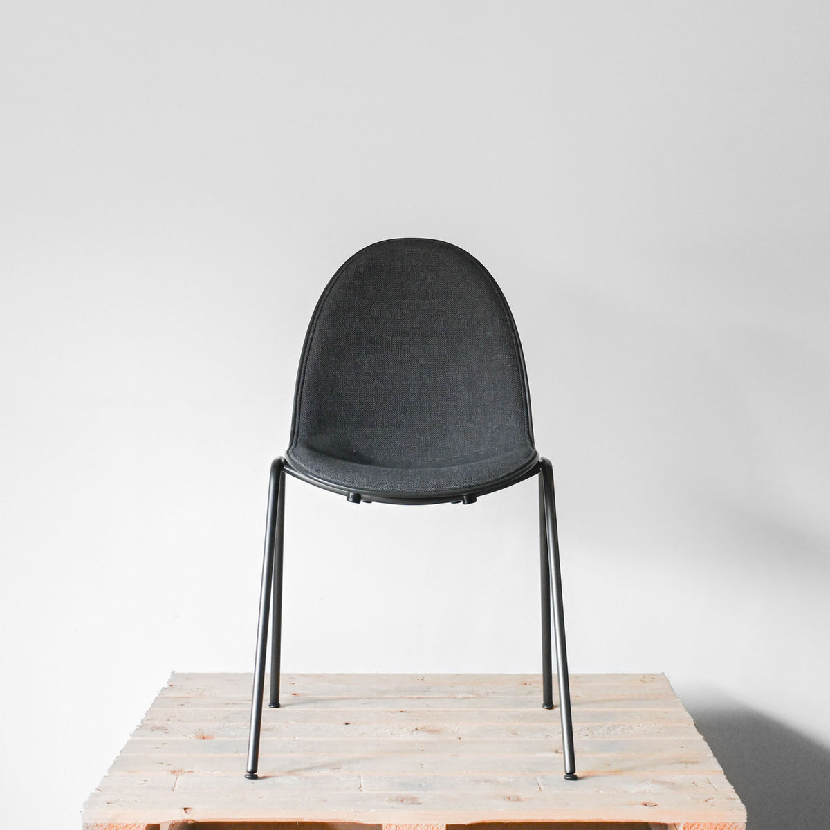 Mater Eternity Black Upholstered Side Chair | Re-Lived