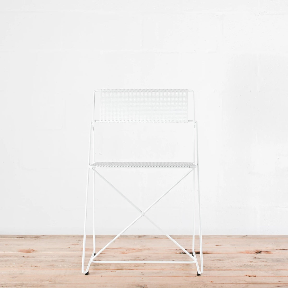 HAY X-Line Chalk White Outdoor Chair | Re-Lived