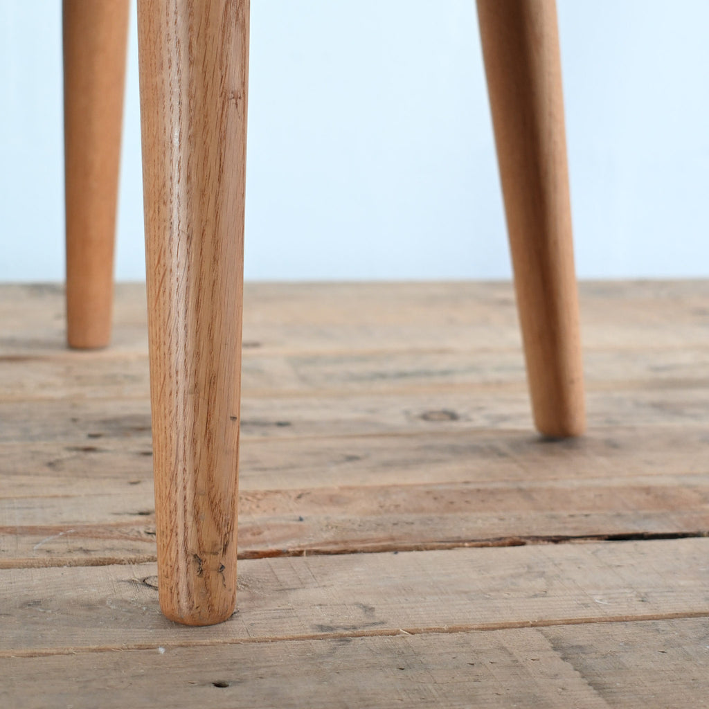 Carl Hansen CH56 76cm High Bar Chair - Brown Leather | Re-Lived