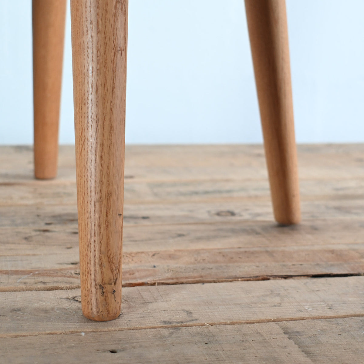Carl Hansen CH56 76cm High Bar Chair - Brown Leather | Re-Lived