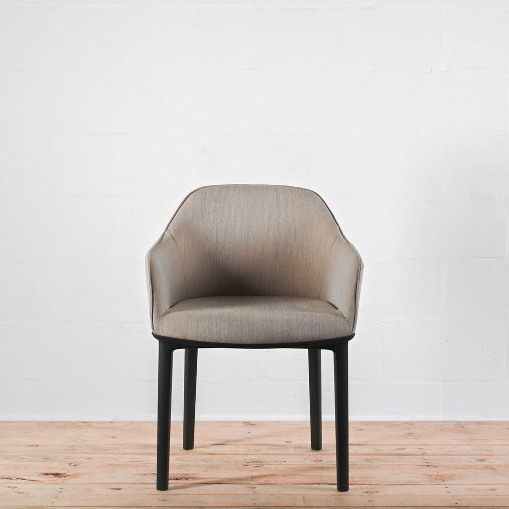 Vitra Softshell Armchair Camel Melange Fabric | Re-Lived