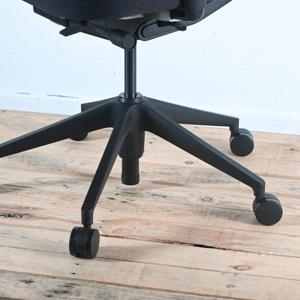 Vitra ID Cloud Black Fabric Office Chair | Re-Lived