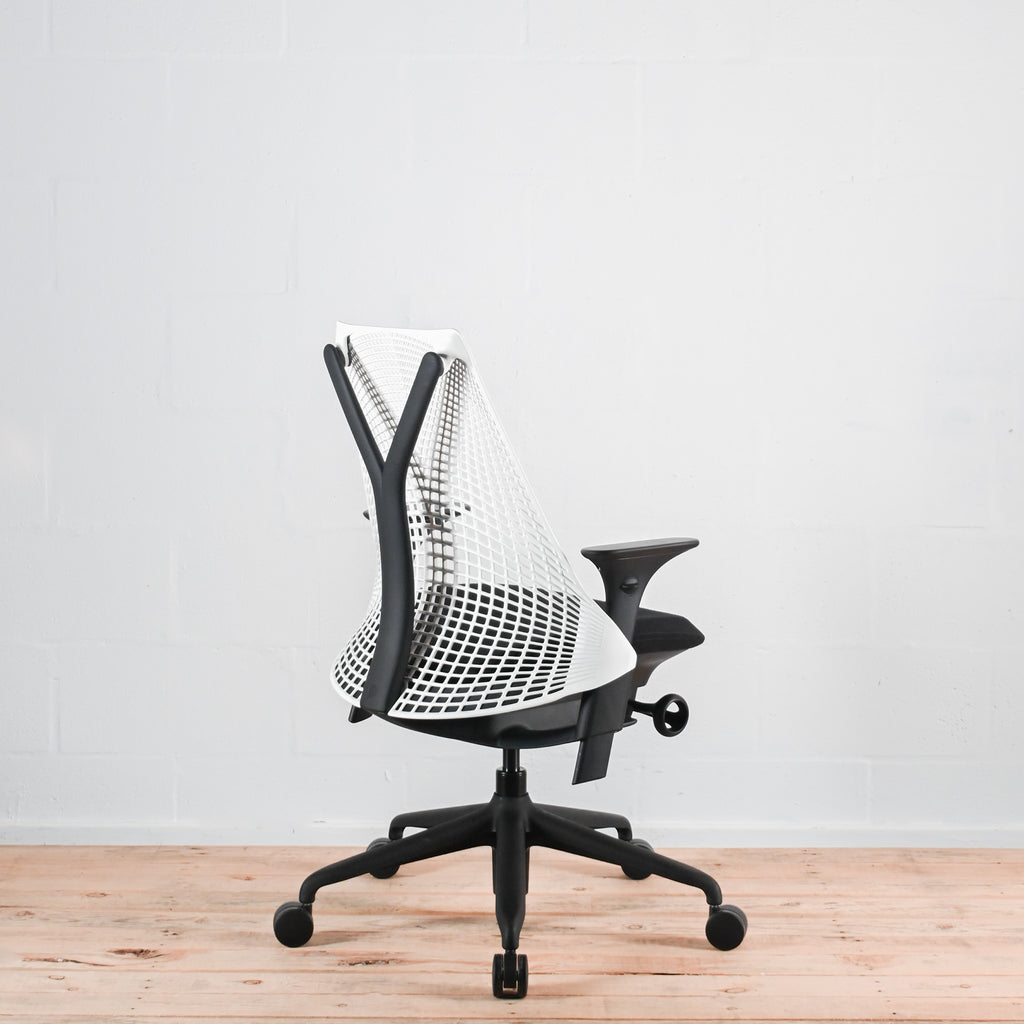 Herman Miller Sayl Chair - Black / White