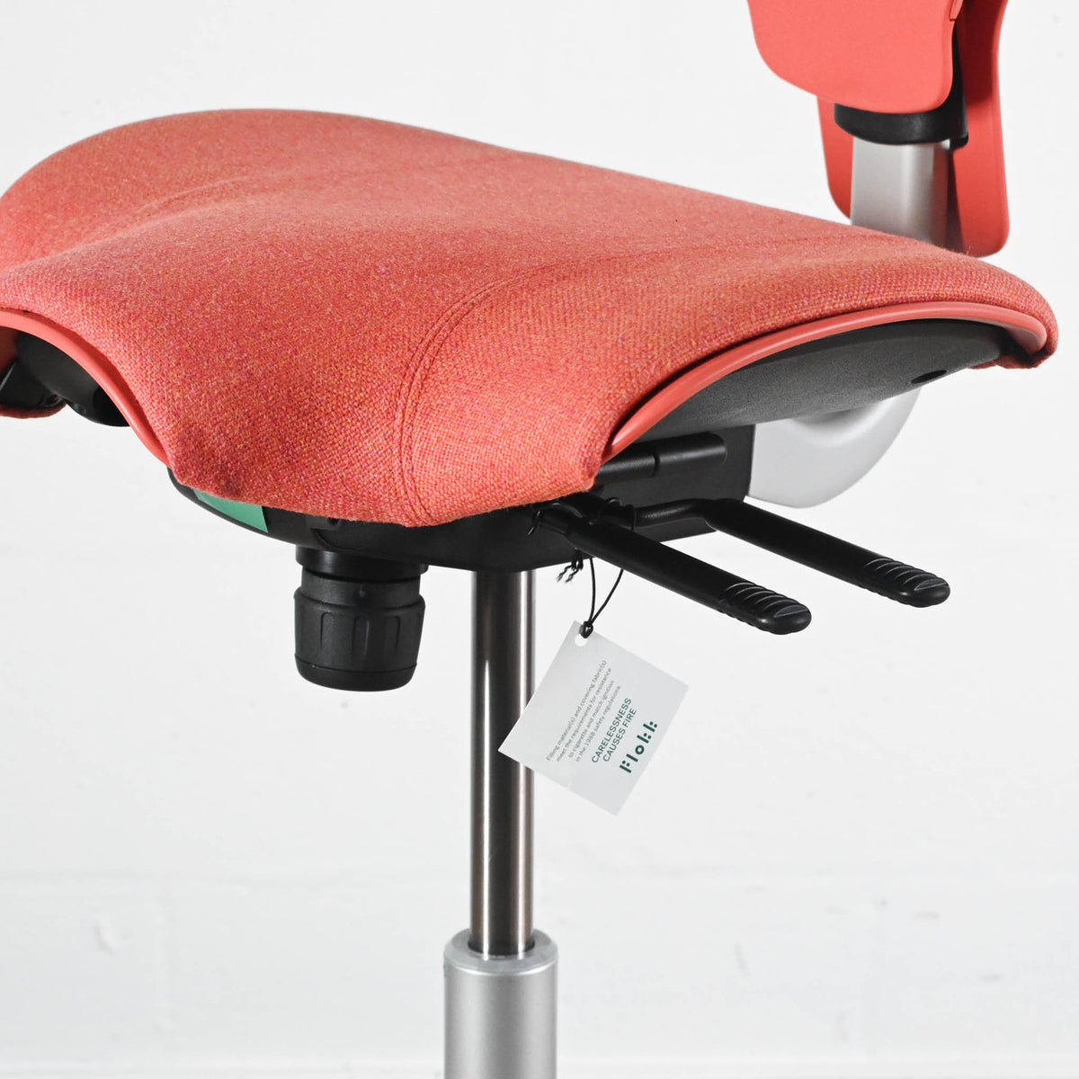 HAG Capisco Puls 8020 Rosehip Office Chair | Re-Lived