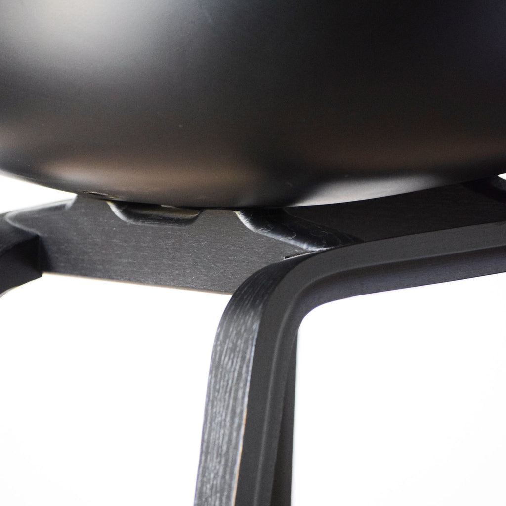 HAY AAC 22 Black Upholstered Seat Chair | Re-Lived