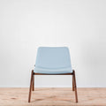 NaughtOne Viv Lounge Chair, Walnut Frame, Nordic Fabric