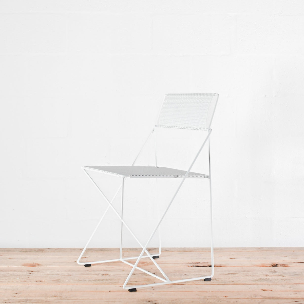 HAY X-Line Chalk White Outdoor Chair | Re-Lived