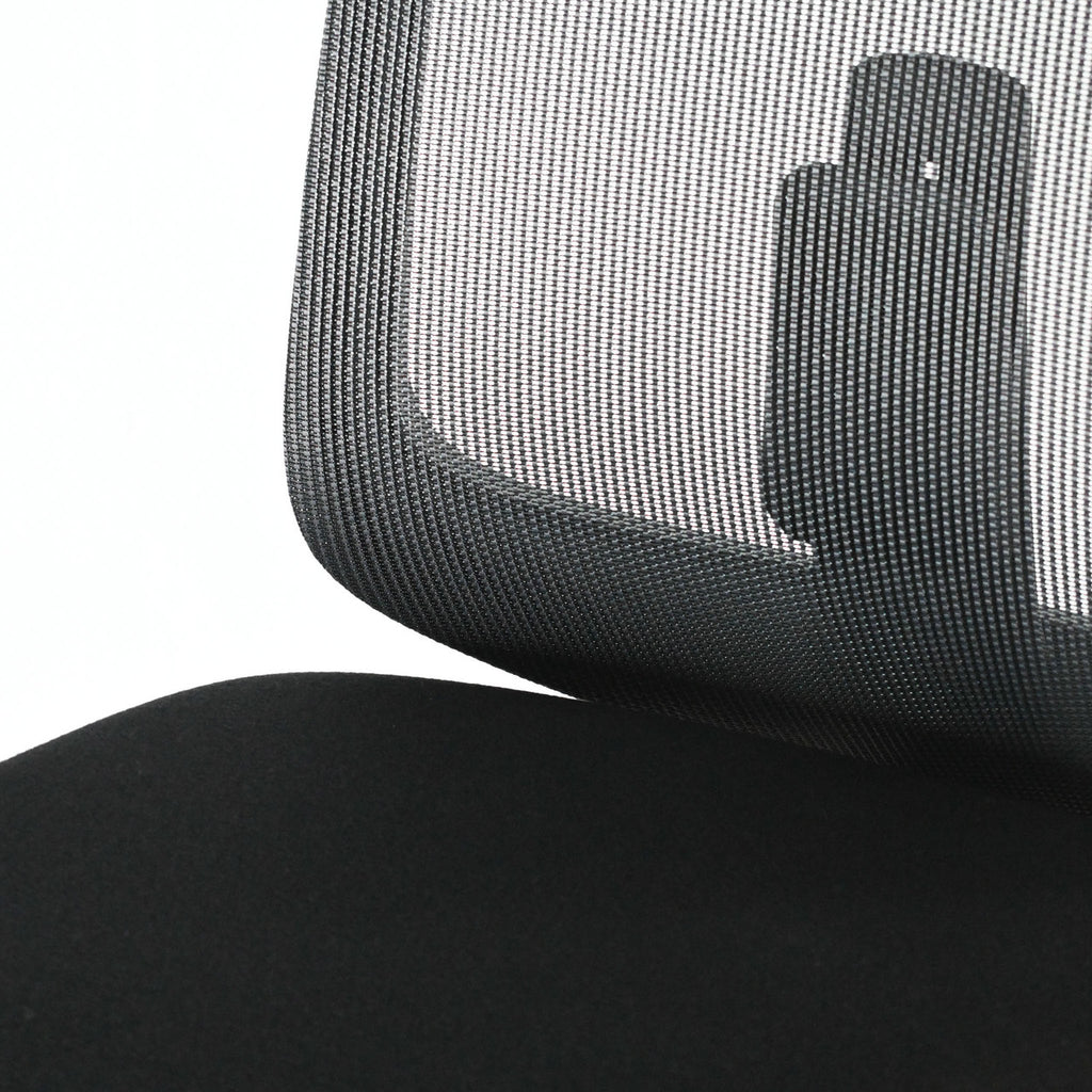 Herman Miller Verus Black Mesh No Arms Office Chair | Re-Lived