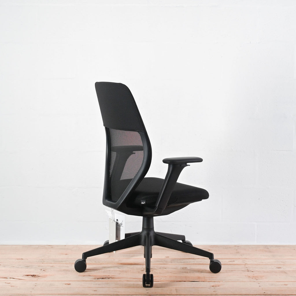Vitra ACX Light Chair Black Fabric | Re-Lived