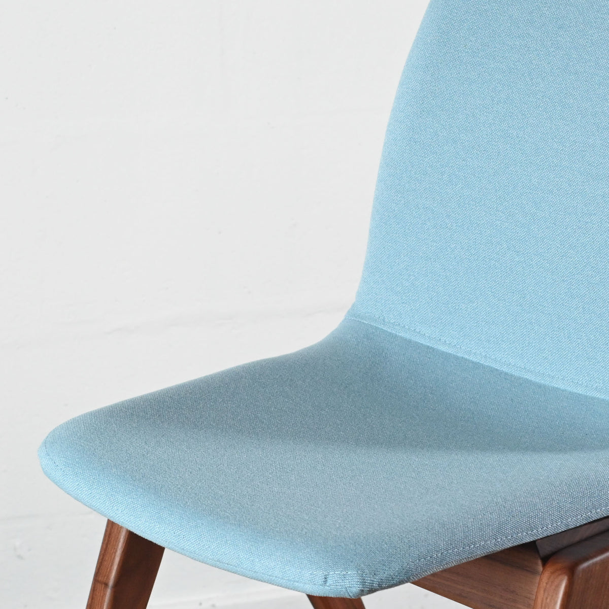 NaughtOne Viv Side Chair - Blue / Walnut