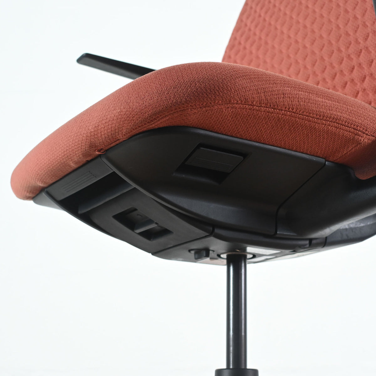 Vitra ACX Soft Chair Terracotta Fabric | Re-Lived