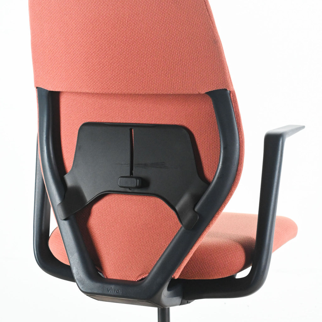Vitra ACX Soft Chair Terracotta Fabric | Re-Lived