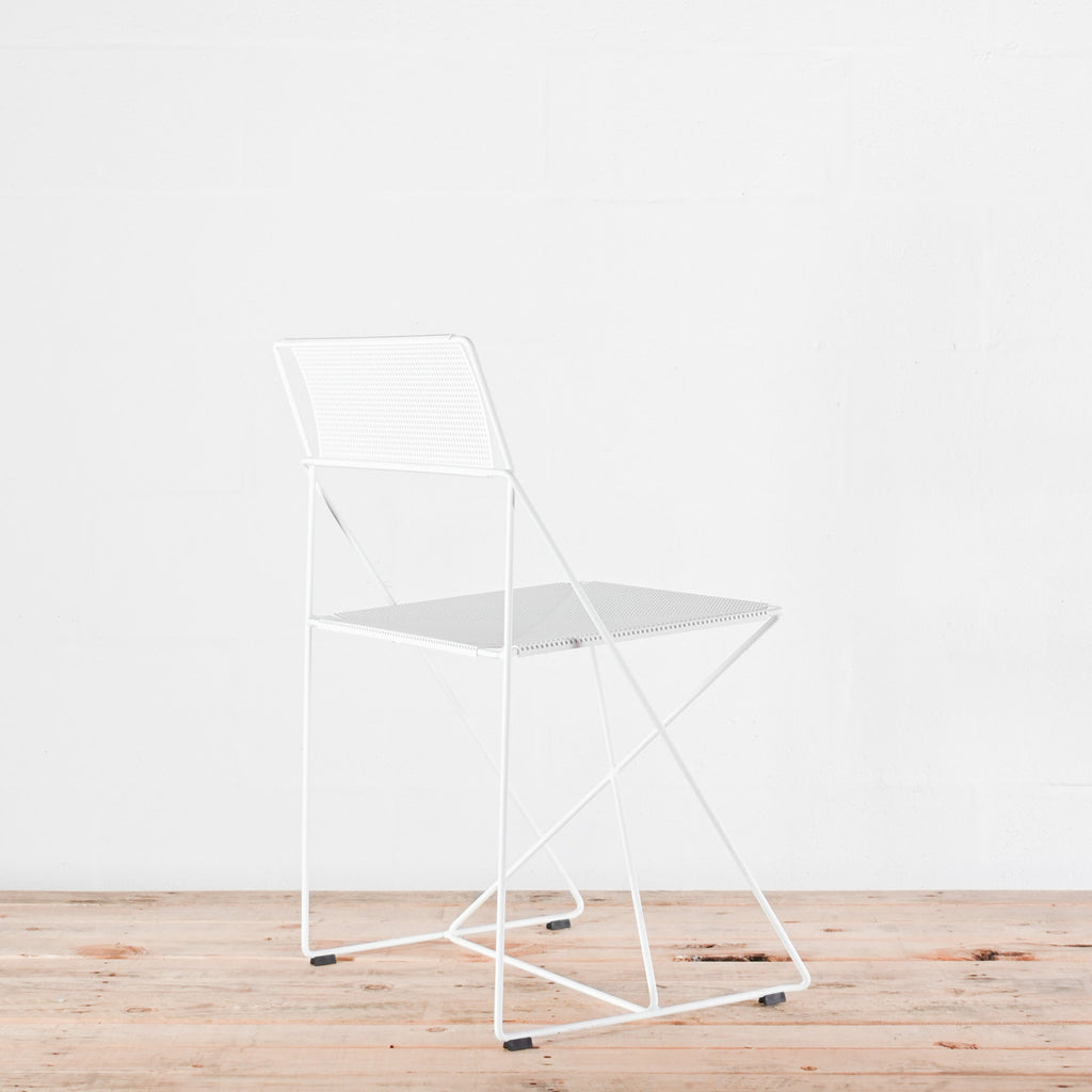 HAY X-Line Chalk White Outdoor Chair | Re-Lived