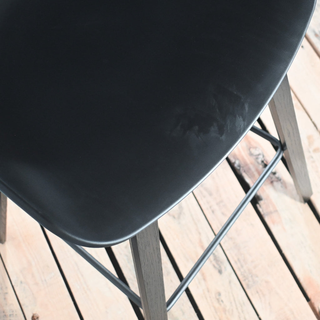 HAY About A Stool AAS 32, Black, No Upholstery | Re-Lived