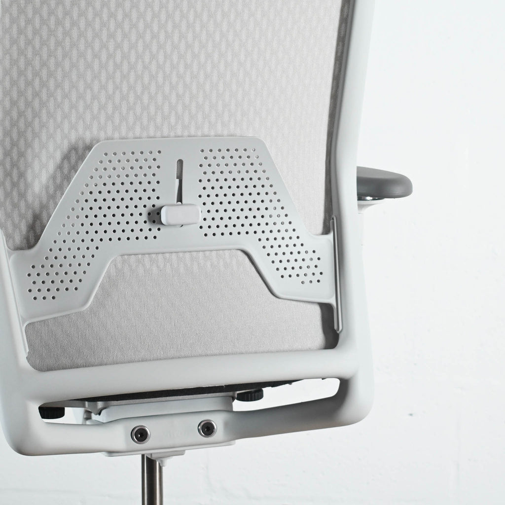 Vitra ID Mesh Soft Grey Office Chair | Re-Lived