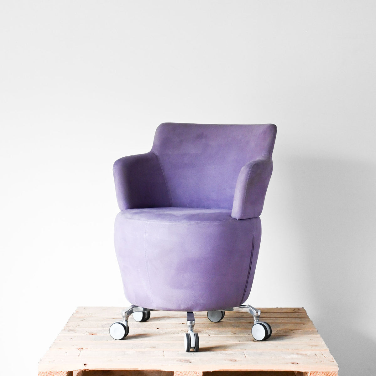 Orangebox Tarn Tub Chair Purple | Re-Lived