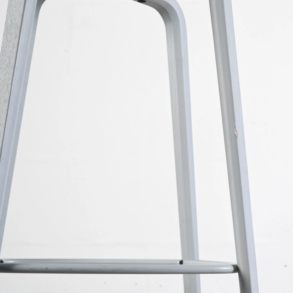 Muuto Visu Bar Chair Wood - Light Blue | Re-Lived