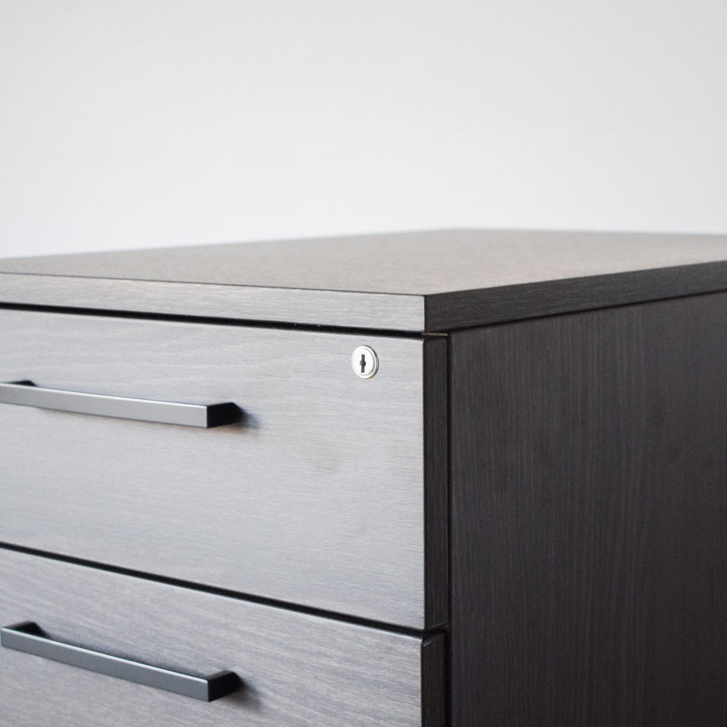 Elite Low Mobile Desk 3 Drawer Pedestal | Re-Lived
