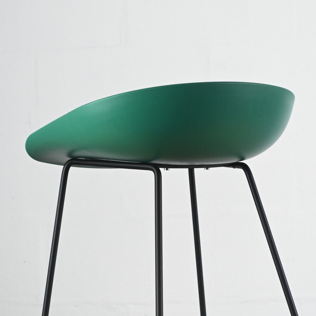 HAY About A Stool AAS 38, Teal Green, No Upholstery | Re-Lived