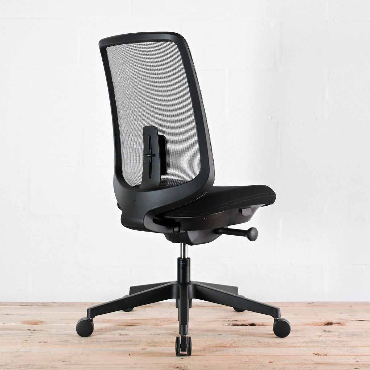 Herman Miller Verus Black Mesh No Arms Office Chair | Re-Lived