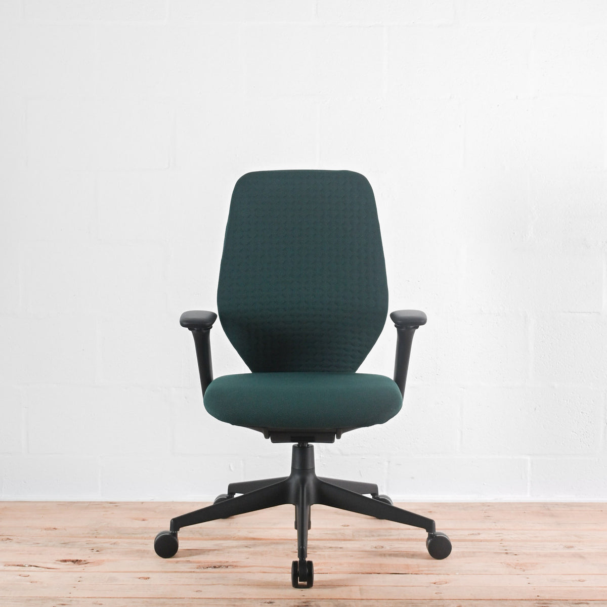 Vitra ACX Soft Chair Pine Green Fabric | Re-Lived