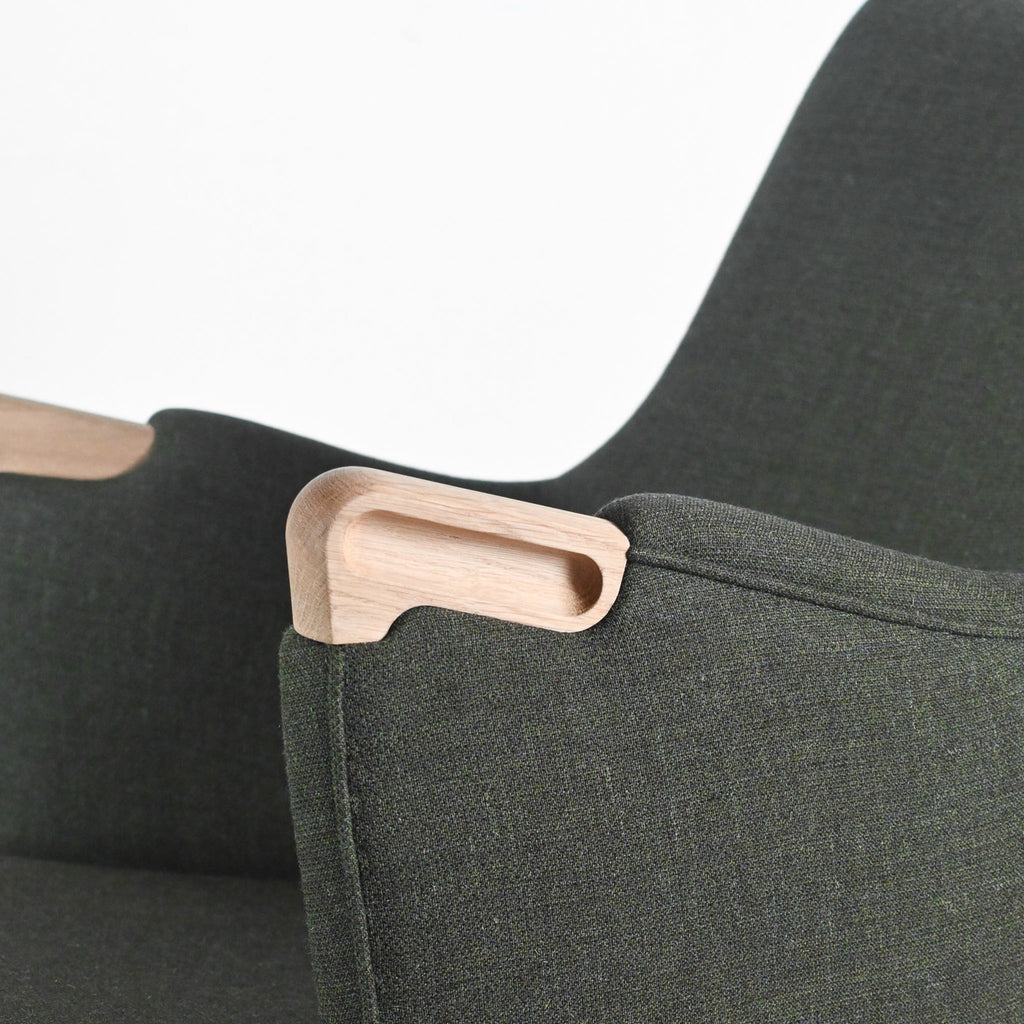 Carl Hansen CH71 Lounge Chair - Clara Fabric | Re-Lived