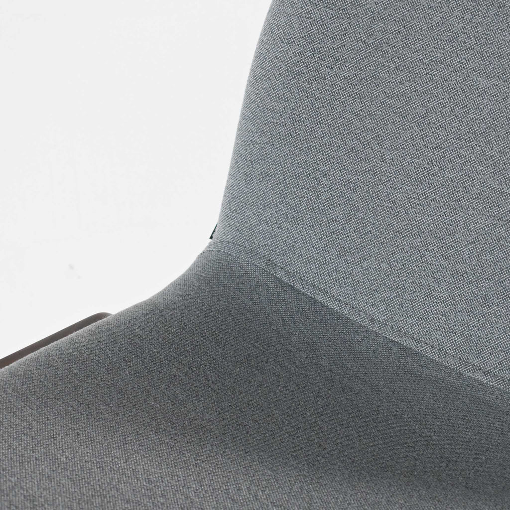 NaughtOne Viv Lounge Chair, Walnut Frame, Quill Fabric