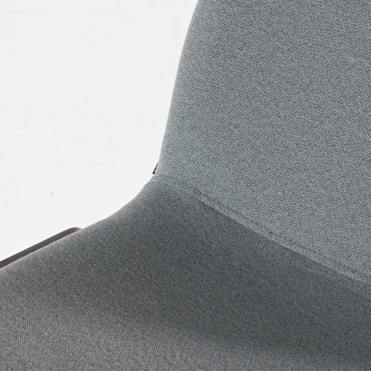 NaughtOne Viv Lounge Chair, Walnut Frame, Quill Fabric