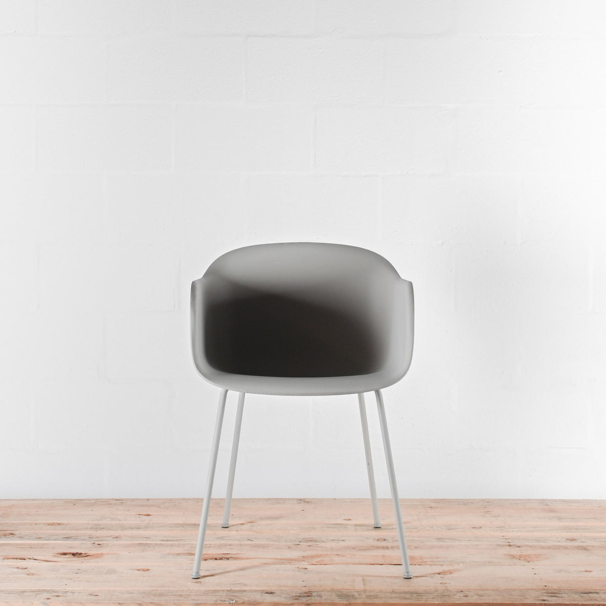 Muuto Fiber Arm Chair Grey | Re-Lived