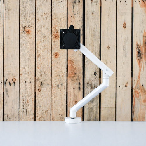 CBS Flo White Single Monitor Arm | Re-Lived
