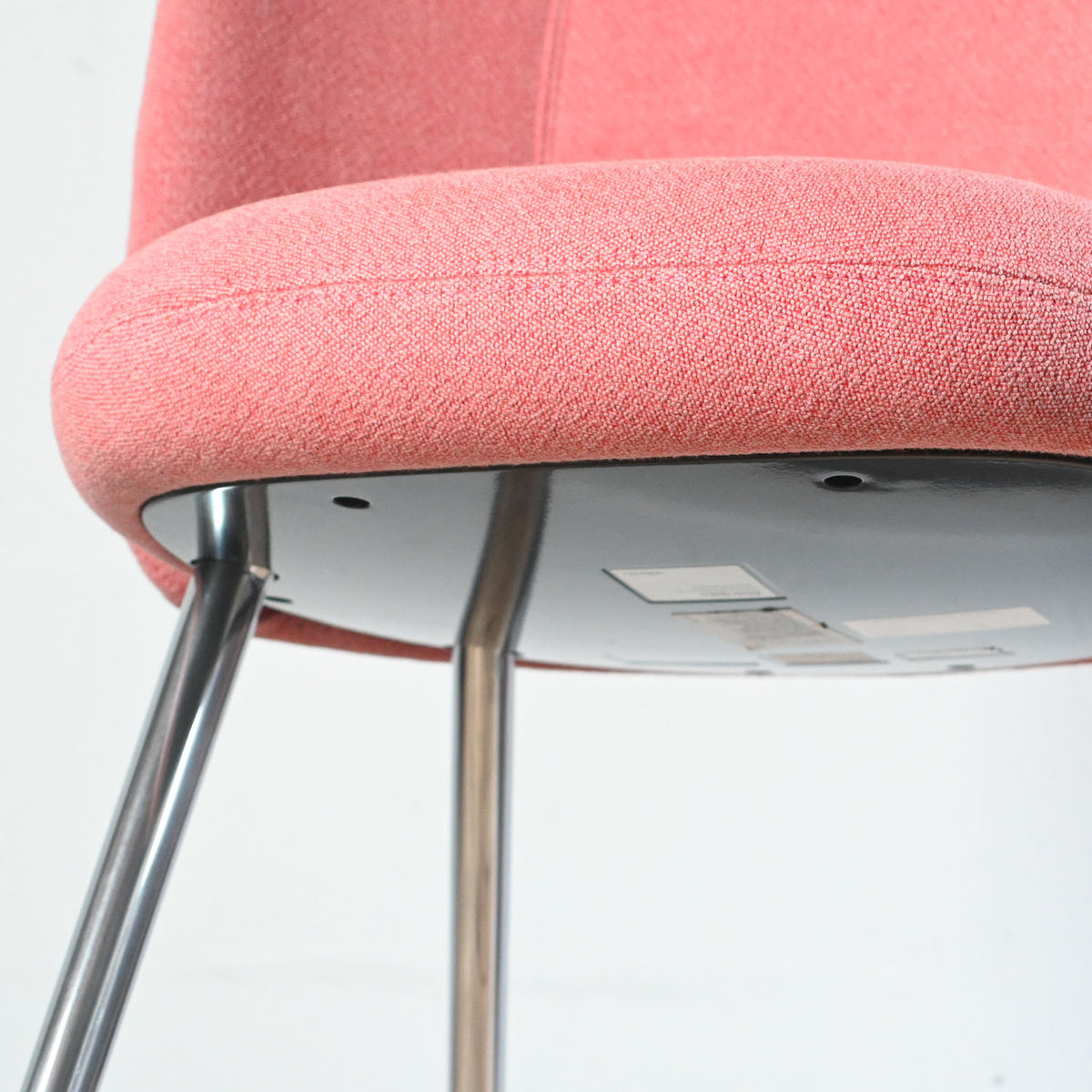 Vitra Mikado Side Chair Rose Coral Fabric | Re-Lived